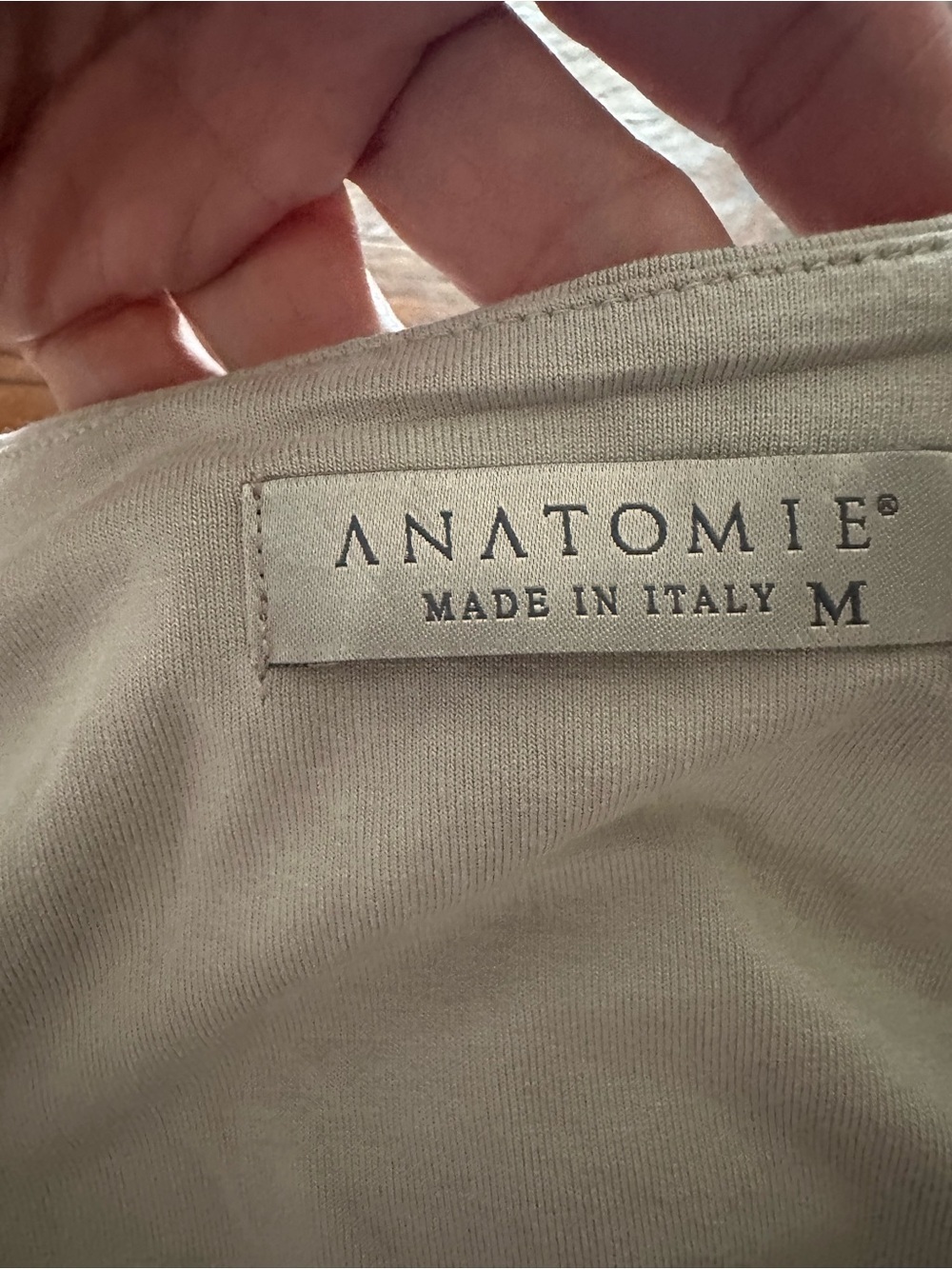 Anatomie Women's Long-Sleeve Cardigan Shirt - Light Gray tan medium - Picture 3 of 7